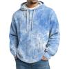 Men's Knit Hooded Sweatshirt Casual Long-Sleeve Sweatshirt