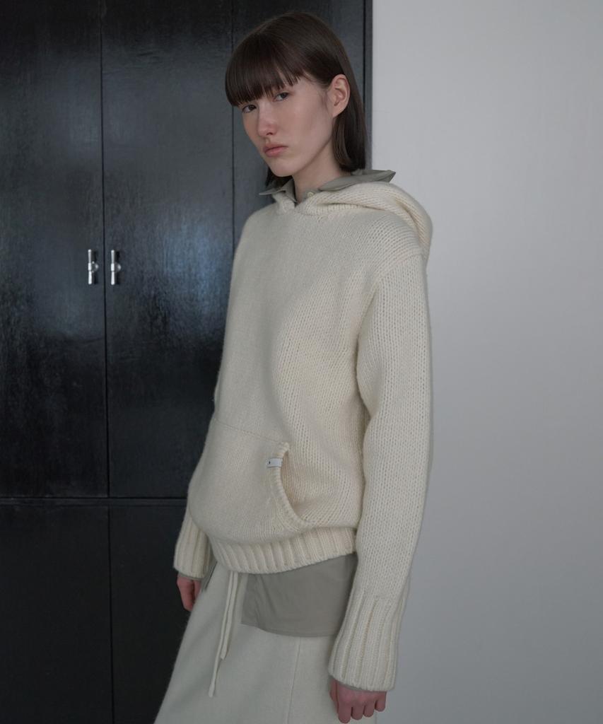 DEETO Bulky Hoodie [Ivory]