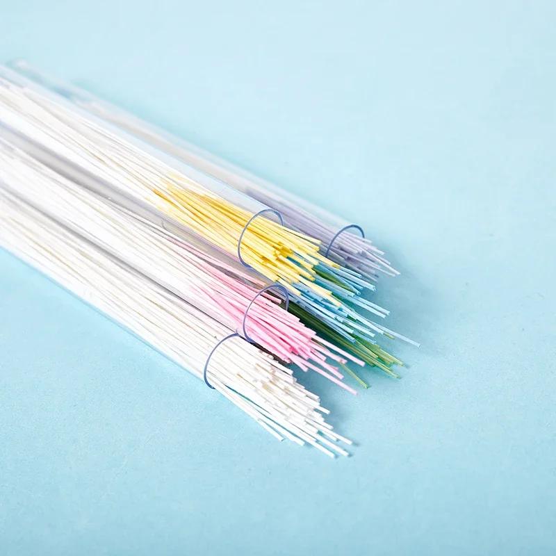 160/60 шт. Эффективное средство для чистки пирсинга ушей, Инструмент для чистки ушных отверстий, Одноразовая бумажная нить для чистки отверстий от грязи