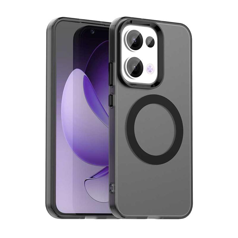 Transparent Case For Oppo Reno 13 Case Oppo Reno 13 5G Magnetic Adsorption Wireless Charge Cover For Oppo Reno 13 Case 6.59 inch