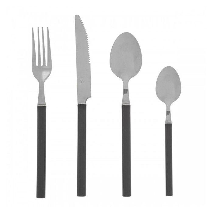 Ménagère 24 pièces "Indonésie" Secret de gourmet - Gris