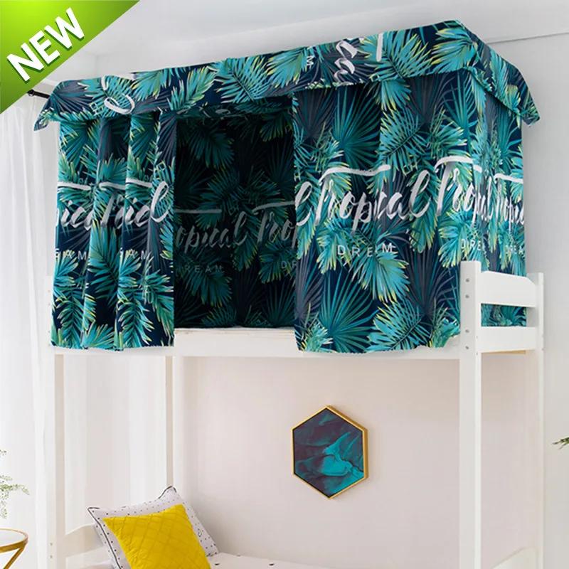 Dormitory Canopy Bed Curtains Blackout Upper Lower Bunk Mosquito Tent Student Bed Mosquito Net for Children Bedroom Home Decor