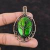 Tree Of Life Green Fire Labradorite Pendant Copper Wire Wrapped Gemstone Pendant Handmade Copper Wire Jewelry Tree Of Life Jewelry For Gift