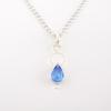 Tanzanite Gemstone 925 Sterling Silver Jewelry Handmade Pendant 1.40" For Women PP-12-6
