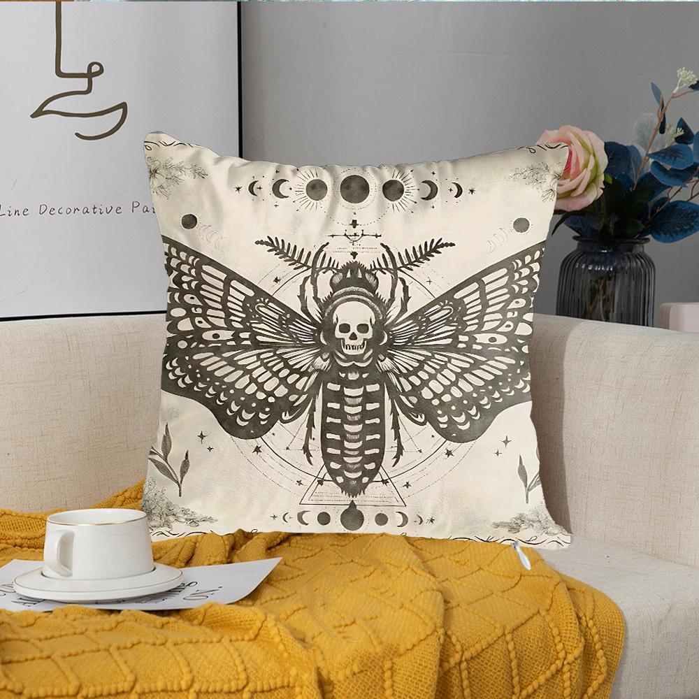 Decorative Pillowcase Decor x Kawaii The Moonthe Moth Cushion Covers x Cushions Cover Home and Decoration Living Room