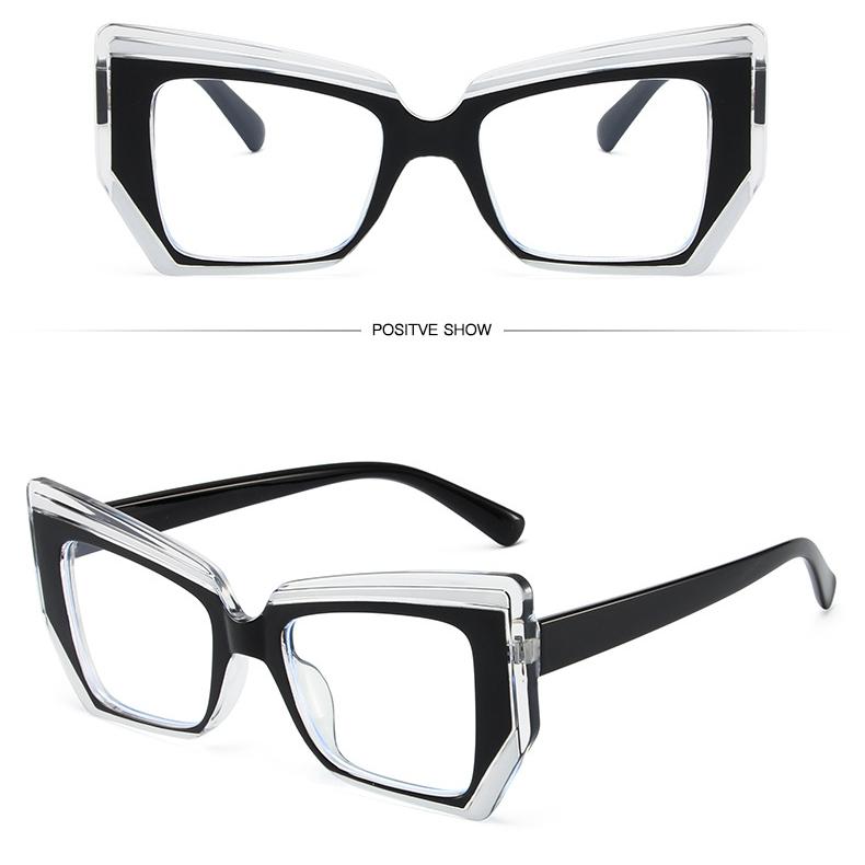 Женские очки модные ретро художественные Tr90 классические простые студенческие повседневные очки для езды на работу вождения уличных очков