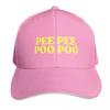 Pee Pee Poo Poo Hat Baseball Cap black designer cap Sunhat fishing caps Unisex Designer Unisex Womens