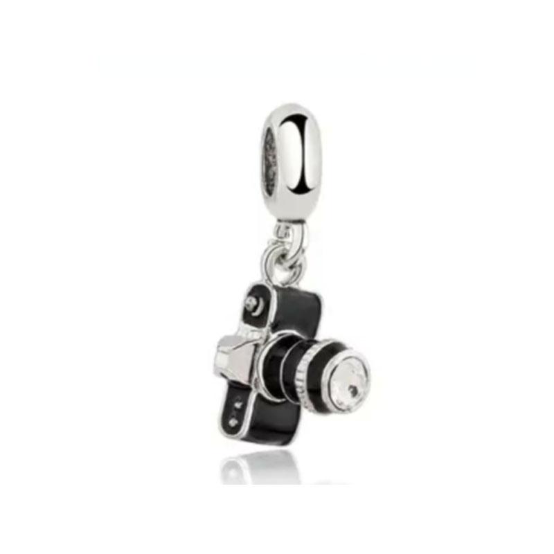 Серебро 925 пробы, Корабль, Башня из бусин, Самолет, Машина, Подвески, Браслет, Аксессуары для DIY, Изысканные украшения
