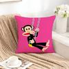 Bigmouth PPaul  FFrankPF Pillow Case Square DoubleSided Sofa Cushion Cover Bedroom Bedside Pillow