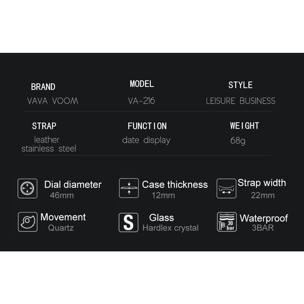 Stainless Steel with Sports Watch Racing Punk Calendar Student Men's Quartz Watch