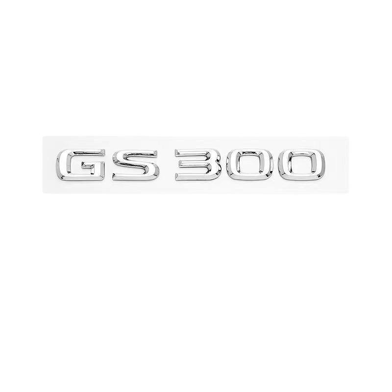 Совместимо с задним шильдиком Lexus GS350, GS250, GS300, GS400, GS430: Эмблемы с буквами и смещением