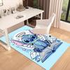 1pc. Cute Stitch Angel Wings Clouds Outdoor Rug Home Decorative Carpet for Office Chair Cover Giftz041069
