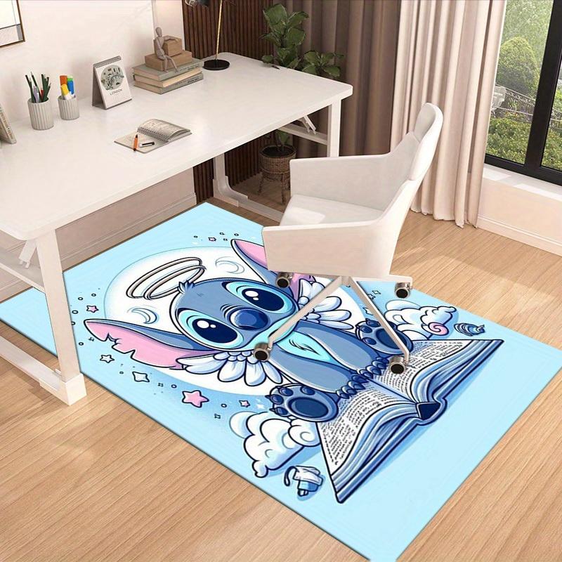 1pc. Cute Stitch Angel Wings Clouds Outdoor Rug Home Decorative Carpet for Office Chair Cover Giftz041069
