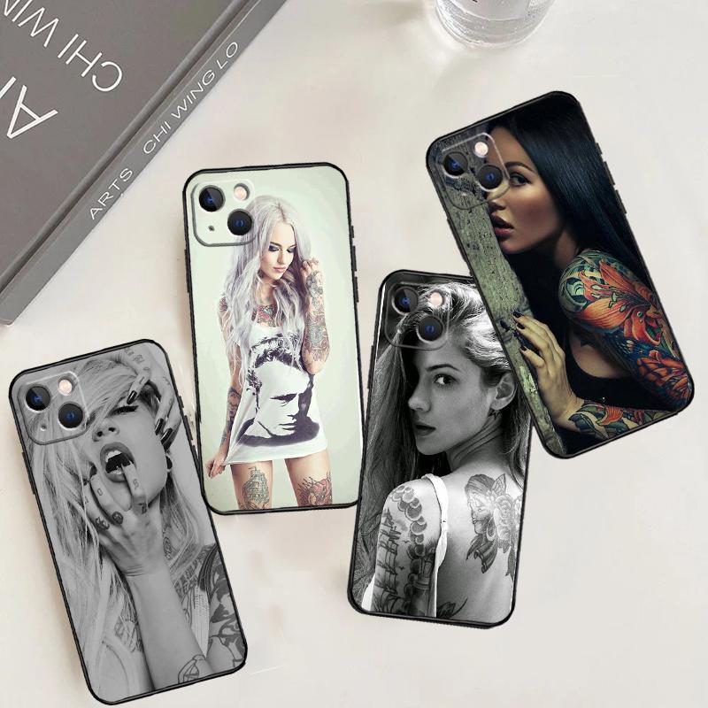 Sexy Tattoo Girl Case For Samsung Galaxy A16 A17 A54 A34 A14 A15 A35 A55 A52 A12 A32 A13 A33 A53 A26 A36 A56