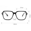 Oversize Big TR90 Metal Frame Prescription Spectacles Myopia -0.5 To -6.0 , Hyperopia +0.5 to +6.0