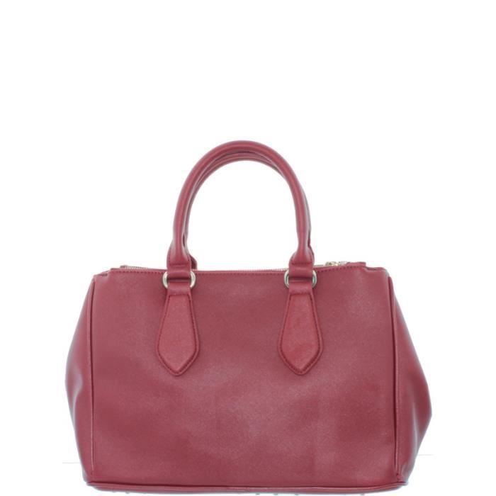 Sac à main - Christian Lacroix - Rouge - Toile enduite - Brillant - Taille M