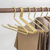 5pcs Pants Racks Open-end Design Anti-Slip Trouser Hangers Modern Luxury Aluminum Alloy Cloth Hanger Wardrobe Storage Organizer