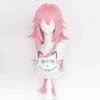 Genshin Impact Yae Miko Cosplay Wig, Anime, Heat Resistant, Costume Accessory, Parties, Events, Costume, Includes Wig Net