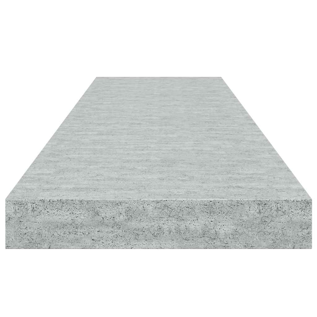 Vidaxl Półka Ścienna, Szarość Betonu, 90 X 23,5 X 3,8 Cm, Mdf