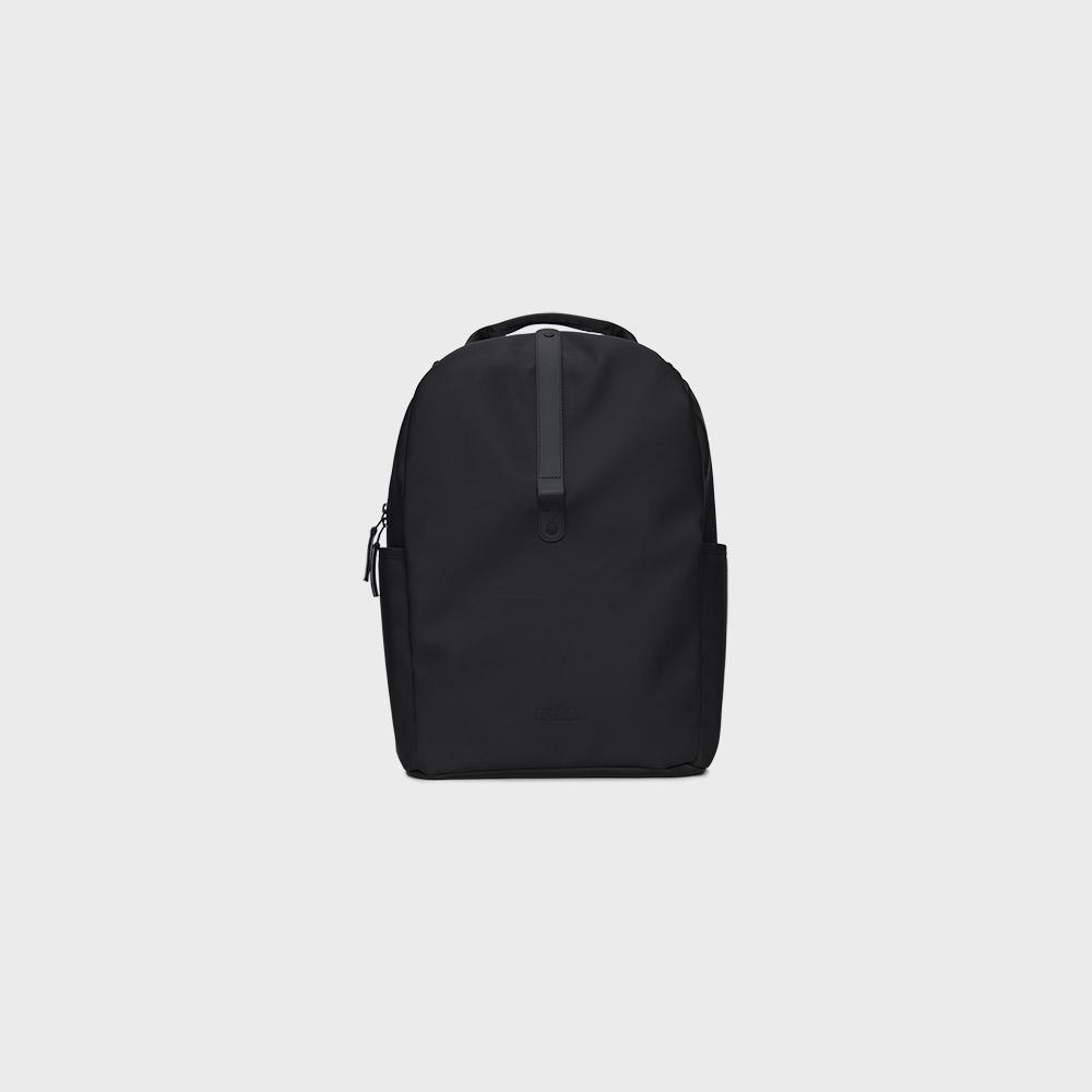 Rains Clip Front Backpack - Black