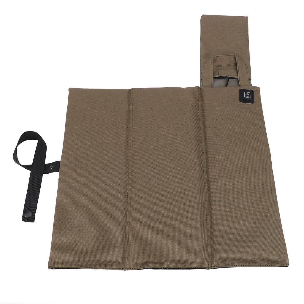 Heated Seat Cushion Polyester Comfortable Portable Folded Heated Seat Pad for Indoor Outdoor