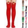 Women's Christmas Stockings Elk Socks Knee-High Over-the-Knee Socks