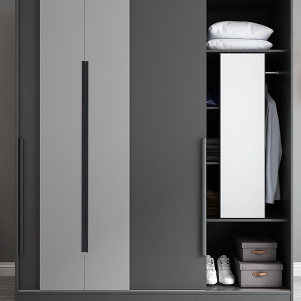 Врезная скрытая ручка для шкафа, мебельная фурнитура, ручки для шкафа, новая ручка для гардероба