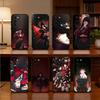 Чехол для телефона K-Kakegurui для Samsung Galaxy A73, 21, 22, 32, 71, 53, 52, 51, 80, 5G, мягкий черный чехол