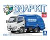 AOSHIMA Простой пластиковый сборный набор №25-PK Грузовик-уплотнитель Hino Dutro Масштаб 1/32 Пластиковая модель