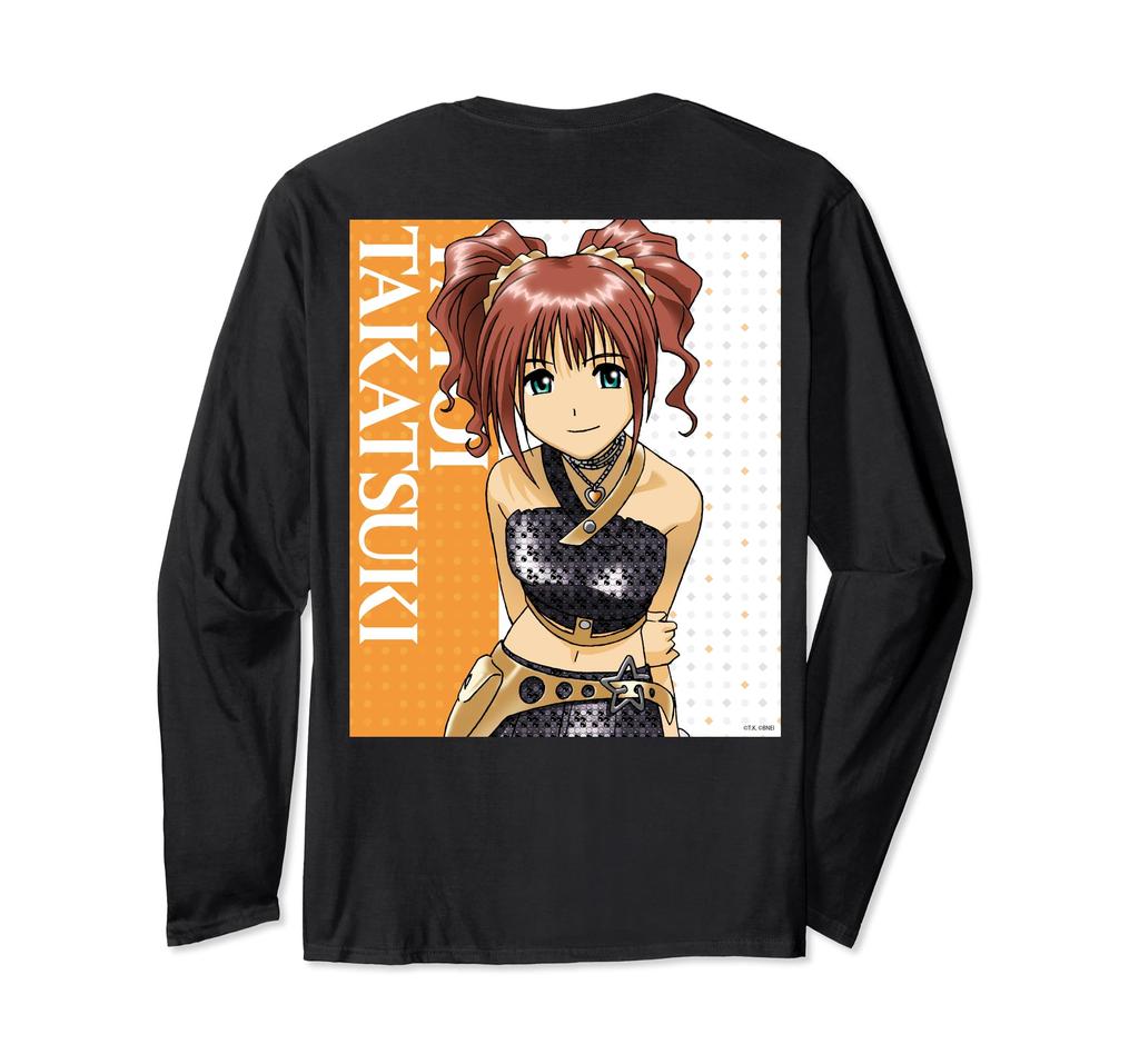 THE iDOLM@STER Yayoi Takatsuki Night and Day AMCG Ver. (Back Print) Long Sleeve T-Shirt