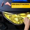 12"x72" Neo Amber Golden Yellow Headlight Taillight Fog Light Vinyl Tint Film