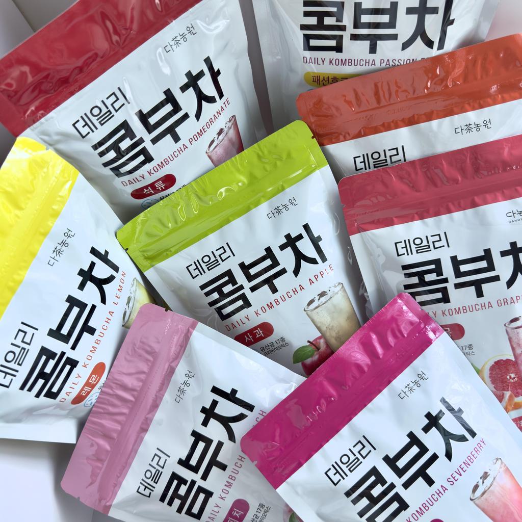 Danongwon Daily Kombucha Fruit Tea 5gx20 Sticks/8 Types