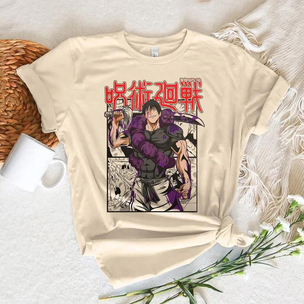 Toji Fushiguro jujutsu kaisen gojo tshirt women manga designer tshirt girl 2000s clothing t-shirt