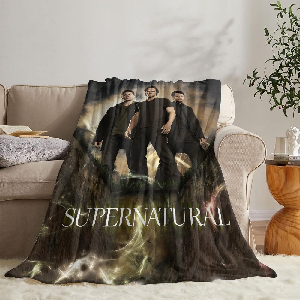 GUOYU Blanket SSupernatural Throw Soft Flannel Throw Summer Blanket Lightweight Cozy Nap Blanket For Sofa Bed Travel