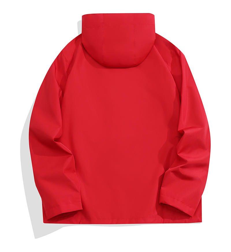 Fashionable Thin Models of The Same Men and Women Windproof Fabric Rushing Jacket YG-998