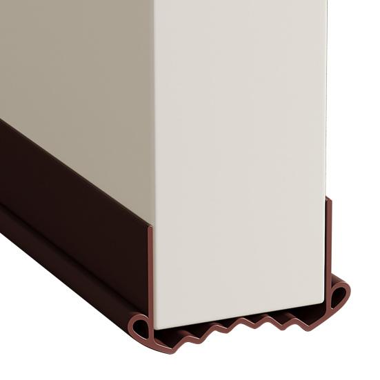 Нижняя уплотнительная полоса двери, режущая прочная клейкая звукоизоляционная защита глушителя под дверными уплотнителями для наружных межкомнатных дверей