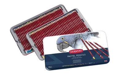 Цветные карандаши Derwent, Пастельные карандаши, Набор 72 цвета, 32996