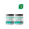 Органическое кокосовое масло 150 мл, 2 упаковки (холодного отжима)