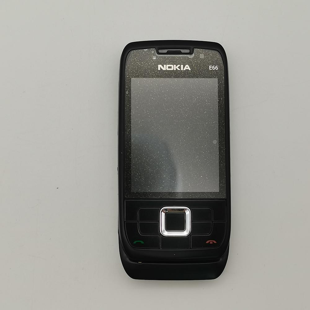 Восстановленный оригинальный мобильный телефон Nokia E66 с 1 SIM-картой