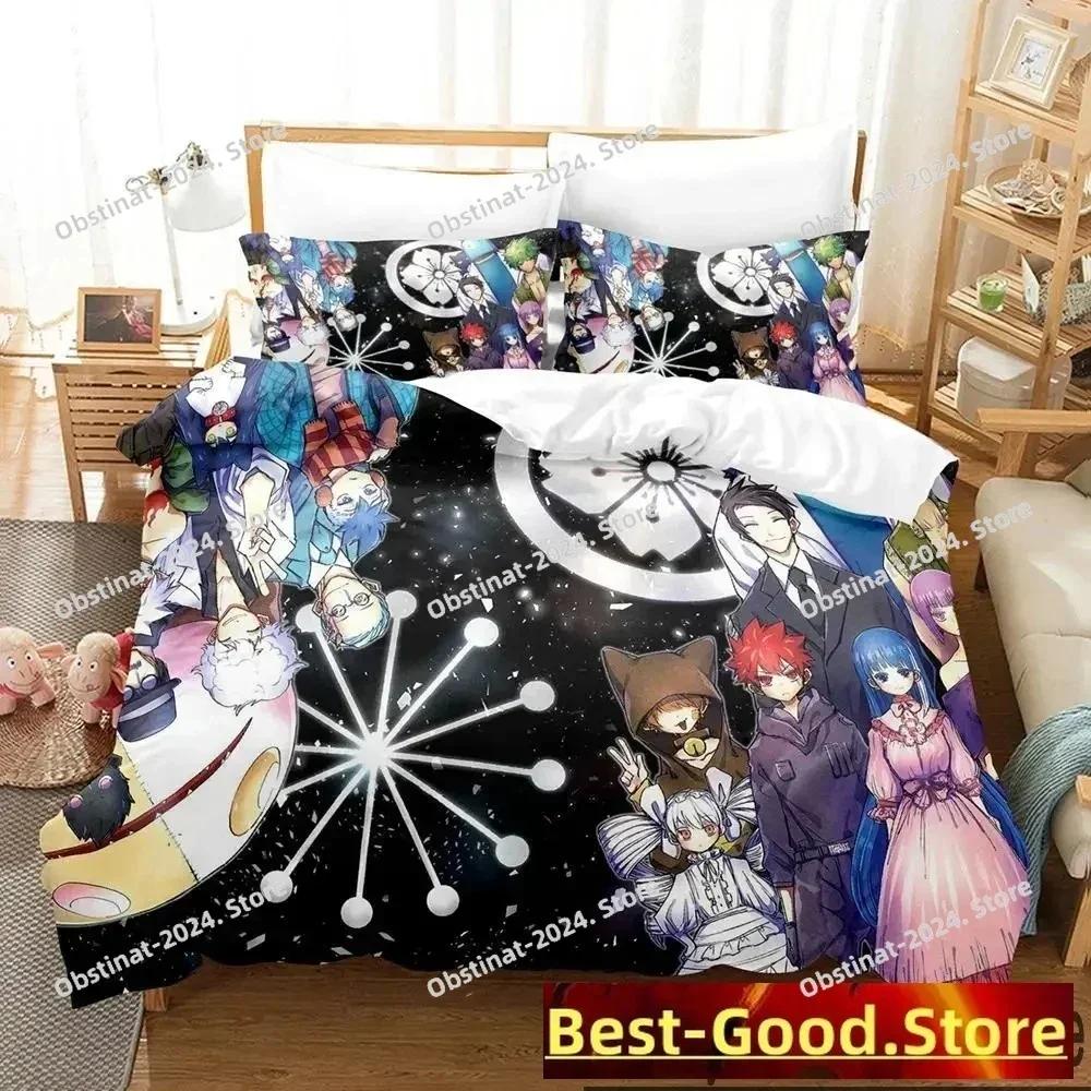 3D Anime Mission Yozakura Family Bedding Set Printed single Comforter Quilt Duvet Cover Pillow Case 3 Pieces Set Kids Adult Size