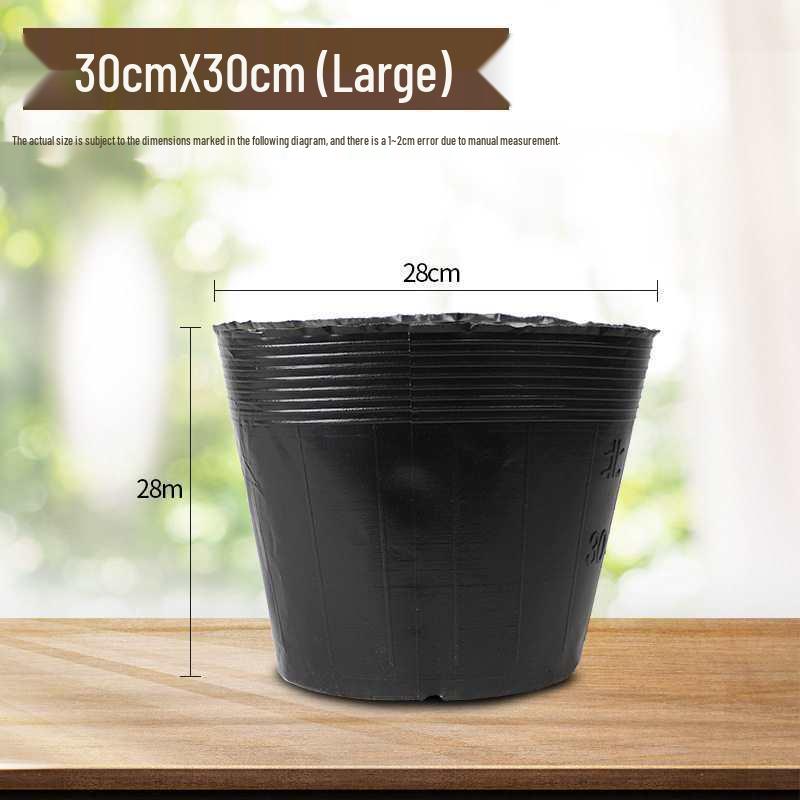 Disposable Plastic Seedling Pots for Gardening and Planting