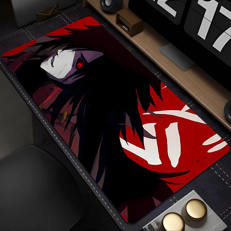 Mouse Pad Naruto Madara Uchiha Anime Gaming Accessories Mousepad Gamer xxl Completo Computer Keyboard Desk Mat Varmilo Table Pad