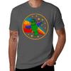 Cute Vintage Male Eclectus Parrot Owner Retro Parrot Bird In Space TShirt Vintage Print Crew Neck Tee