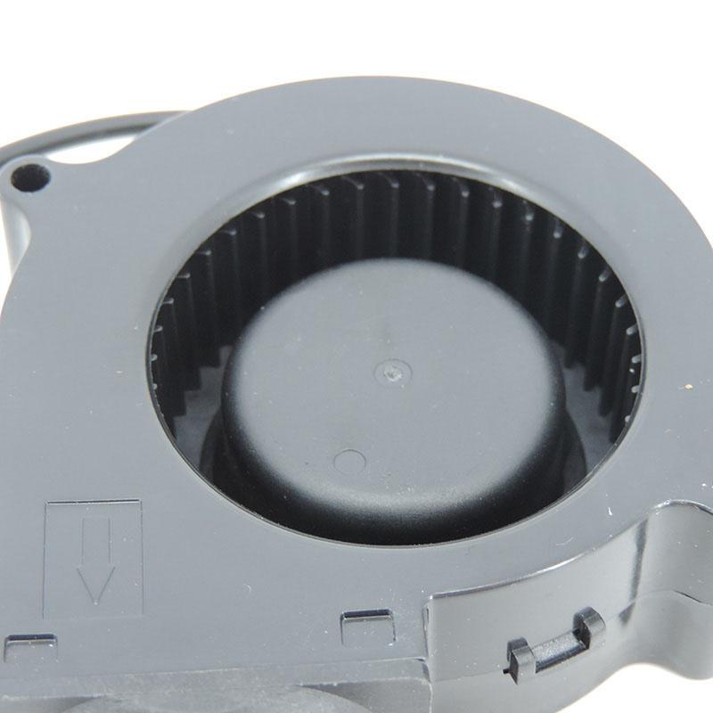 12 В постоянного тока 7530 Турбовентилятор охлаждения с регулируемым контроллером скорости Воздуходувка для барбекю Гриль для пикника Дровяная печь для приготовления пищи