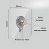 Не оставляющие следов наклейки-шурупы, самоклеящиеся, без гвоздей, настенные, на присосках, наклейки-шурупы, крючок для картин, держатель для гвоздей, дверная вешалка, фото