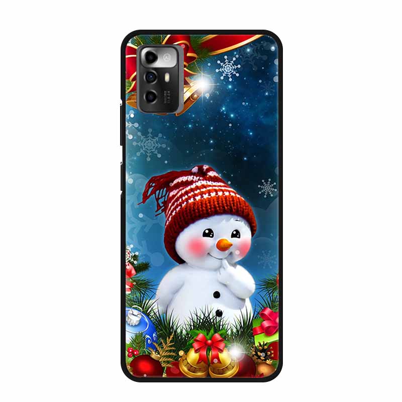 TPU Back Cover For ZTE Blade A72 5G Silicone Soft Case for ZTE A72 5G A 72 7540N New Funda Merry Christmas Coque Shield