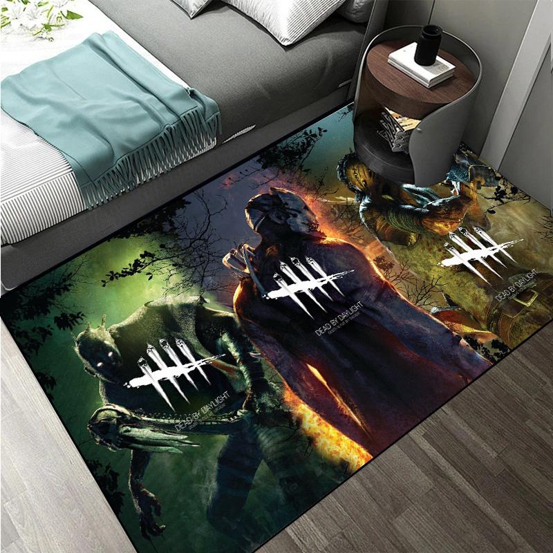 D-Dead by Daylight хоррор на выживание игра на побег Большие ковровые покрытия Ковер для дома Гостиной Спальни Дивана Придверный коврик Напольный игровой коврик