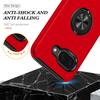 For Google Pixel 9a Case PC + TPU Phone Cover with Rotatable Ring Holder