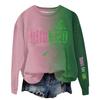 Women's Fashionable Casual Round Neck Long Sleeve Printed Sweatshirt