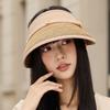 Шляпа женская весна и лето новый солнцезащитный козырек бейсболка кепка соломенная шляпа кепка